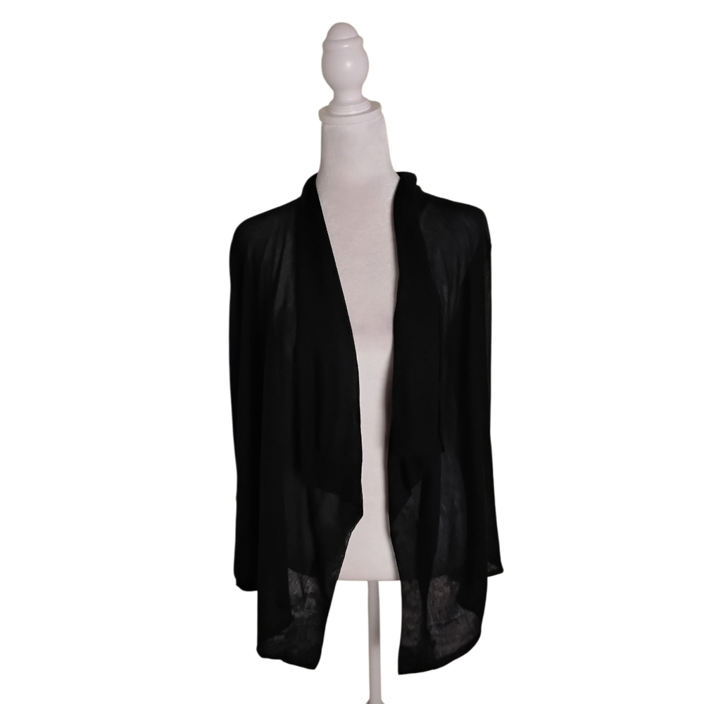 Banana Republic NWT Women’s S Black Open Front Lightweight Cardigan Sweater